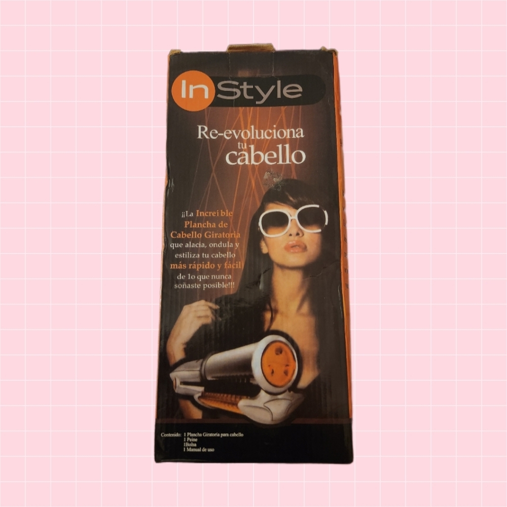 InStyle Rotating Hair Straightener